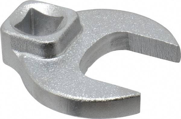 Blackhawk by Proto - 22mm 3/8" Drive Chrome Open End Crowfoot Wrench - 1-23/32" OAL - Benchmark Tooling