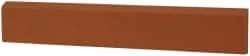 Norton - 6" Long x 1" Wide x 1/4" Thick, Aluminum Oxide Sharpening Stone - Rectangle, Fine Grade - Benchmark Tooling