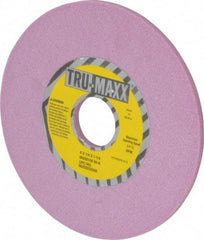 Tru-Maxx - 6" Diam x 1-1/4" Hole x 1/4" Thick, K Hardness, 60 Grit Surface Grinding Wheel - Aluminum Oxide, Type 1, Medium Grade, 5,410 Max RPM, Vitrified Bond, No Recess - Benchmark Tooling