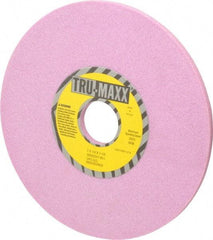 Tru-Maxx - 7" Diam x 1-1/4" Hole x 1/4" Thick, I Hardness, 60 Grit Surface Grinding Wheel - Aluminum Oxide, Type 1, Medium Grade, 3,600 Max RPM, Vitrified Bond, No Recess - Benchmark Tooling