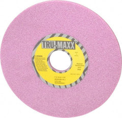 Tru-Maxx - 7" Diam x 1-1/4" Hole x 1/4" Thick, J Hardness, 46 Grit Surface Grinding Wheel - Aluminum Oxide, Type 1, Coarse Grade, 3,600 Max RPM, Vitrified Bond, No Recess - Benchmark Tooling