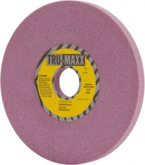 Tru-Maxx - 7" Diam x 1-1/4" Hole x 1/2" Thick, K Hardness, 60 Grit Surface Grinding Wheel - Aluminum Oxide, Type 1, Medium Grade, 3,600 Max RPM, Vitrified Bond, No Recess - Benchmark Tooling