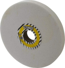 Tru-Maxx - 7" Diam x 1-1/4" Hole x 3/4" Thick, I Hardness, 60 Grit Surface Grinding Wheel - Aluminum Oxide, Type 1, Medium Grade, 3,600 Max RPM, Vitrified Bond, No Recess - Benchmark Tooling