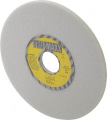Tru-Maxx - 7" Diam x 1-1/4" Hole x 1/4" Thick, K Hardness, 46 Grit Surface Grinding Wheel - Aluminum Oxide, Type 1, Coarse Grade, 3,600 Max RPM, Vitrified Bond, No Recess - Benchmark Tooling