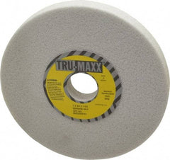 Tru-Maxx - 7" Diam x 1-1/4" Hole x 3/4" Thick, H Hardness, 46 Grit Surface Grinding Wheel - Aluminum Oxide, Type 1, Coarse Grade, 3,600 Max RPM, Vitrified Bond, No Recess - Benchmark Tooling