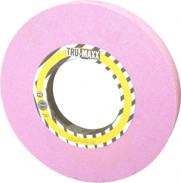 Tru-Maxx - 12" Diam x 5" Hole x 1-1/2" Thick, K Hardness, 46 Grit Surface Grinding Wheel - Aluminum Oxide, Type 5, Coarse Grade, 2,069 Max RPM, Vitrified Bond, One-Side Recess - Benchmark Tooling