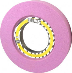 Tru-Maxx - 12" Diam x 5" Hole x 2" Thick, J Hardness, 46 Grit Surface Grinding Wheel - Aluminum Oxide, Type 7, Coarse Grade, 2,069 Max RPM, Vitrified Bond, Two-Side Recess - Benchmark Tooling