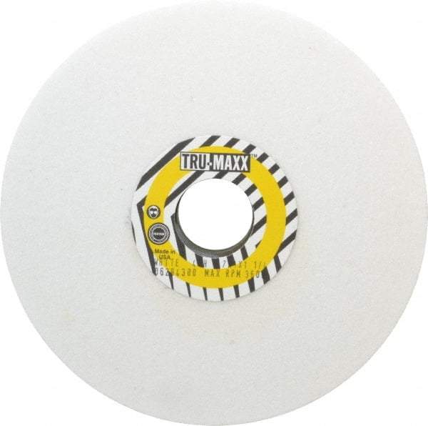 Tru-Maxx - 7" Diam x 1-1/4" Hole x 1" Thick, H Hardness, 46 Grit Surface Grinding Wheel - Aluminum Oxide, Type 5, Coarse Grade, 3,600 Max RPM, Vitrified Bond, One-Side Recess - Benchmark Tooling