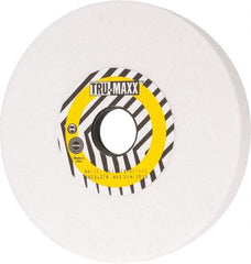 Tru-Maxx - 7" Diam x 1-1/4" Hole x 1" Thick, I Hardness, 60 Grit Surface Grinding Wheel - Aluminum Oxide, Type 5, Medium Grade, 3,600 Max RPM, Vitrified Bond, One-Side Recess - Benchmark Tooling