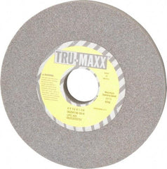 Tru-Maxx - 6" Diam x 1-1/4" Hole x 1/2" Thick, K Hardness, 60 Grit Surface Grinding Wheel - Aluminum Oxide, Type 1, Medium Grade, 5,410 Max RPM, Vitrified Bond, No Recess - Benchmark Tooling