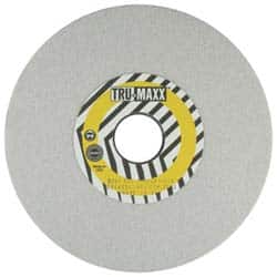 Tru-Maxx - 12" Diam x 5" Hole x 1-1/2" Thick, H Hardness, 46 Grit Surface Grinding Wheel - Aluminum Oxide, Type 1, Coarse Grade, 2,070 Max RPM, Vitrified Bond, No Recess - Benchmark Tooling