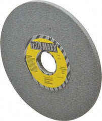 Tru-Maxx - 7" Diam x 1-1/4" Hole x 1/4" Thick, J Hardness, 80 Grit Surface Grinding Wheel - Aluminum Oxide, Type 1, Medium Grade, 3,600 Max RPM, Vitrified Bond, No Recess - Benchmark Tooling