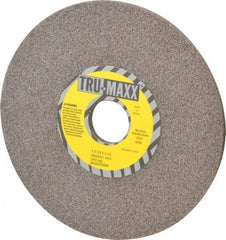 Tru-Maxx - 7" Diam x 1-1/4" Hole x 1/4" Thick, H Hardness, 46 Grit Surface Grinding Wheel - Aluminum Oxide, Type 1, Coarse Grade, 3,600 Max RPM, Vitrified Bond, No Recess - Benchmark Tooling