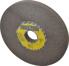 Tru-Maxx - 7" Diam x 1-1/4" Hole x 1/2" Thick, J Hardness, 60 Grit Surface Grinding Wheel - Aluminum Oxide, Type 1, Medium Grade, 3,600 Max RPM, Vitrified Bond, No Recess - Benchmark Tooling