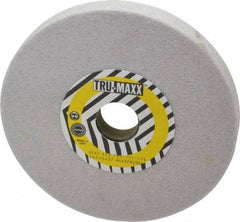 Tru-Maxx - 7" Diam x 1-1/4" Hole x 3/4" Thick, H Hardness, 46 Grit Surface Grinding Wheel - Aluminum Oxide, Type 1, Coarse Grade, 3,600 Max RPM, Vitrified Bond, No Recess - Benchmark Tooling