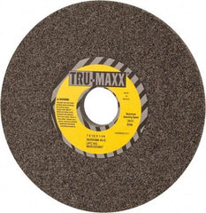 Tru-Maxx - 7" Diam x 1-1/4" Hole x 1/2" Thick, G Hardness, 46 Grit Surface Grinding Wheel - Aluminum Oxide, Type 1, Coarse Grade, 3,600 Max RPM, Vitrified Bond, No Recess - Benchmark Tooling