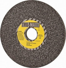 Tru-Maxx - 7" Diam x 1-1/4" Hole x 1/2" Thick, I Hardness, 46 Grit Surface Grinding Wheel - Aluminum Oxide, Type 1, Coarse Grade, 3,600 Max RPM, Vitrified Bond, No Recess - Benchmark Tooling