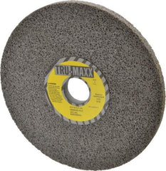 Tru-Maxx - 8" Diam x 1-1/4" Hole x 1/2" Thick, G Hardness, 46 Grit Surface Grinding Wheel - Aluminum Oxide, Type 1, Coarse Grade, 3,105 Max RPM, Vitrified Bond, No Recess - Benchmark Tooling