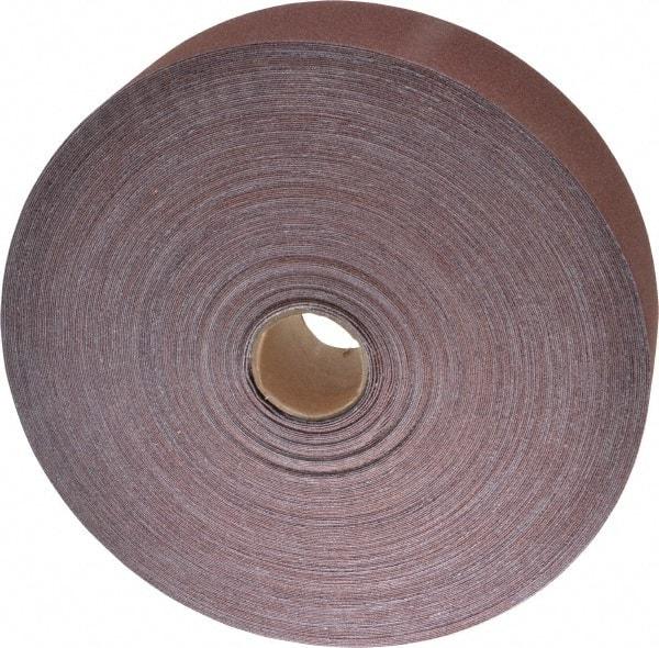 3M - 2" x 50 Yd 120 Grit Aluminum Oxide Cloth Roll - Fine Grade, J Weighted Backing - Benchmark Tooling