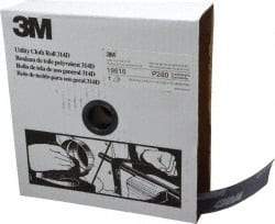 3M - 2" x 50 Yd 280 Grit Aluminum Oxide Cloth Roll - Extra Fine Grade, J Weighted Backing - Benchmark Tooling