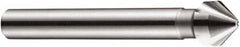 DORMER - 5mm Shank Diam, 3 Flute 82° High Speed Steel Countersink - Benchmark Tooling