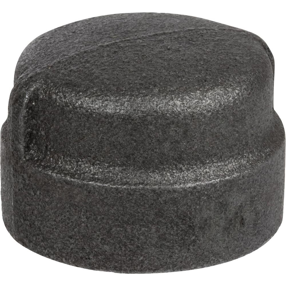 Black Pipe Fittings; Fitting Type: Round Cap; Fitting Size: 1/4″; Material: Malleable Iron; Finish: Black; Thread Standard: NPT; Connection Type: Threaded; Lead Free: No; Standards: ™ASTM ™A197; ™ASME ™B1.2.1; ™ASME ™B16.3; ™UL ™Listed