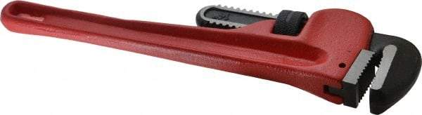 Value Collection - 14" Steel Straight Pipe Wrench - 2" Pipe Capacity - Benchmark Tooling