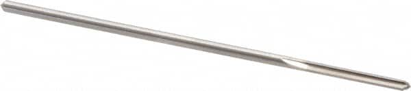 Alvord Polk - 3/32" High Speed Steel 4 Flute Chucking Reamer - Straight Flute, 0.088" Straight Shank, 3/4" Flute Length, 3" OAL - Benchmark Tooling