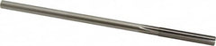 Alvord Polk - 6.5mm High Speed Steel 6 Flute Chucking Reamer - Straight Flute, 0.2405" Straight Shank, 1-1/2" Flute Length, 6" OAL - Benchmark Tooling