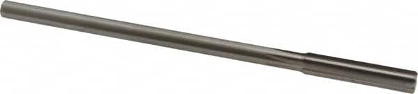 Alvord Polk - 9.5mm High Speed Steel 6 Flute Chucking Reamer - Straight Flute, 0.3105" Straight Shank, 1-3/4" Flute Length, 7" OAL - Benchmark Tooling