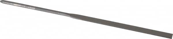 Grobet - 5-1/2" Needle Precision Swiss Pattern Round File - Round Handle - Benchmark Tooling