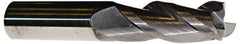 ProMax - 3/8", 3 Flute, Single End, Solid Carbide, 0.02" Corner Radius End Mill - 2-1/2" OAL, 35° Helix, Right Hand Flute, 7/8" LOC, Right Hand Cut - Benchmark Tooling