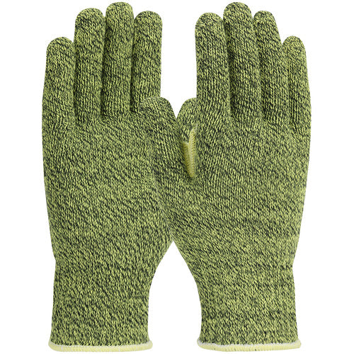 07-K390/XL Gloves w/Kevlar Brand - Kevlar Armor Glove - 7 Gauge - H. Wgt - Reinforced Thumb - ANSI5 - Exact Industrial Supply