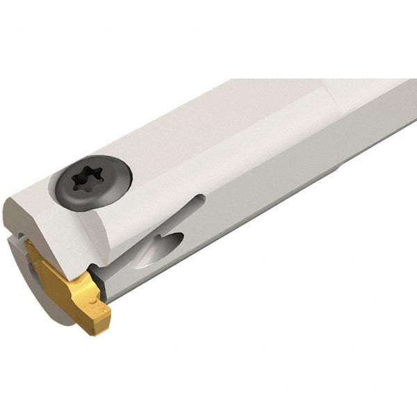 Iscar - GEHIM, Internal, Right Hand, 2.5mm Max Depth of Cut, 0.8 to 1.9mm Groove Width, Indexable Grooving Tool Holder - 10mm Shank Width, 125mm OAL, Through Coolant - Benchmark Tooling
