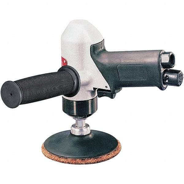 Dynabrade - 4" Max Disc, 11,000 RPM, Pneumatic Handheld Disc Sander - 32 CFM, 1/4 NPT Inlet, 0.7 hp, 90 psi - Benchmark Tooling