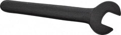 Proto - 9/16" Standard Extra Thin Open End Wrench - 4-1/2" OAL, Single End, Black Finish, 15° Head Angle - Benchmark Tooling