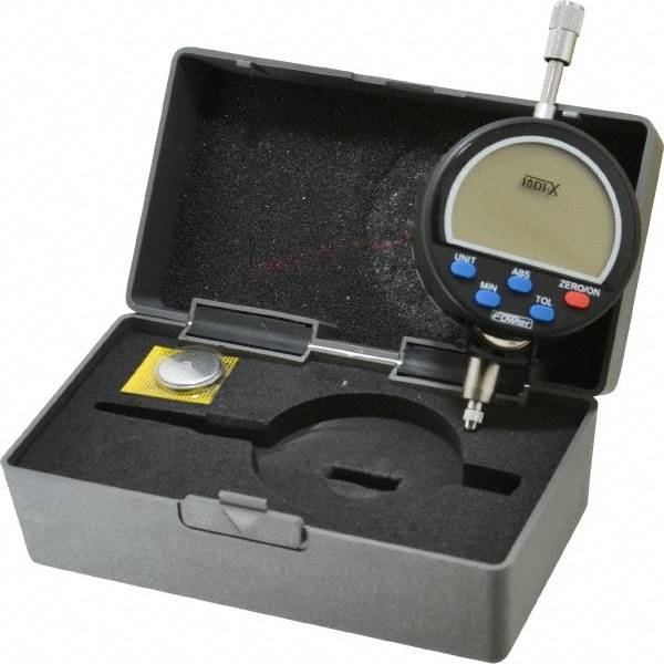 Fowler - 0 to 1" Range, 0.0005" Graduation, Electronic Drop Indicator - Accurate to 0.0005", Inch & Metric System, Digital Display - Benchmark Tooling