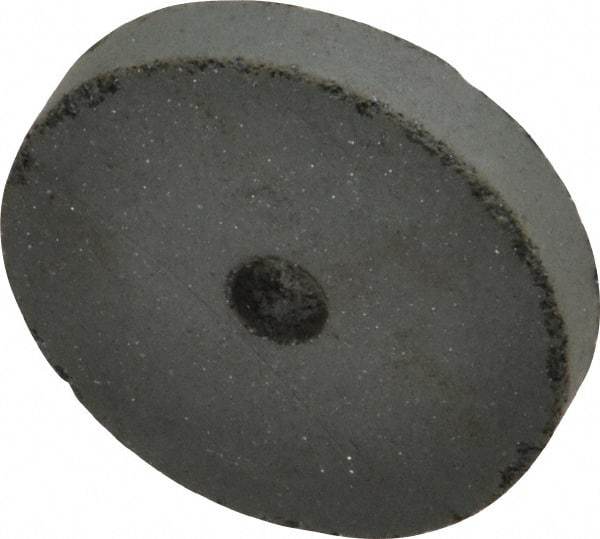 Cratex - 1-1/2" Diam x 1/4" Hole x 1/4" Thick, Surface Grinding Wheel - Silicon Carbide, Coarse Grade, 15,000 Max RPM, Rubber Bond, No Recess - Benchmark Tooling