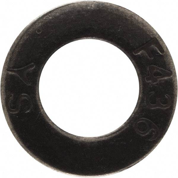 Value Collection - 5/16" Screw, Grade SAE 1035-1050 Steel Structural Flat Washer - 11/32" ID x 11/16" OD, Plain Finish - Benchmark Tooling