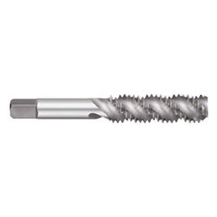 Titan USA - Spiral Flute Taps; Thread Size (Inch): 1/2-20 ; Chamfer: Semi-Bottoming ; Class of Fit: 2B/3B ; Thread Limit: H3 ; Number of Flutes: 3 ; Material: High Speed Steel - Exact Industrial Supply