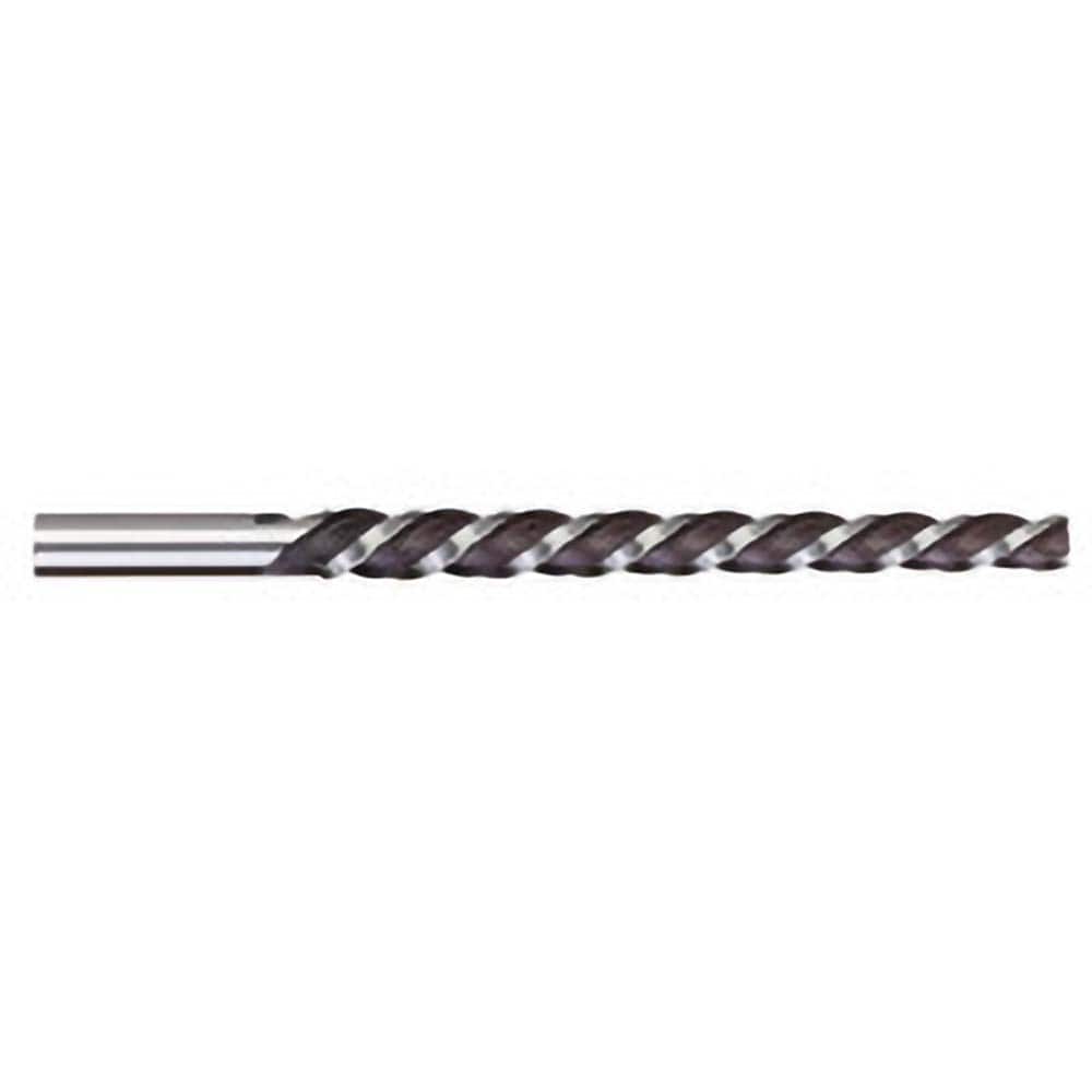 Titan USA - Taper Pin Reamers; Taper Pin Size (Number): #10 (Wire); Small End Diameter (Decimal Inch): 0.5799 ; Reamer Diameter (Decimal Inch): 0.7216 ; Flute Type: Helical ; Shank Type: Straight ; Overall Length (Inch): 9-5/16 - Exact Industrial Supply