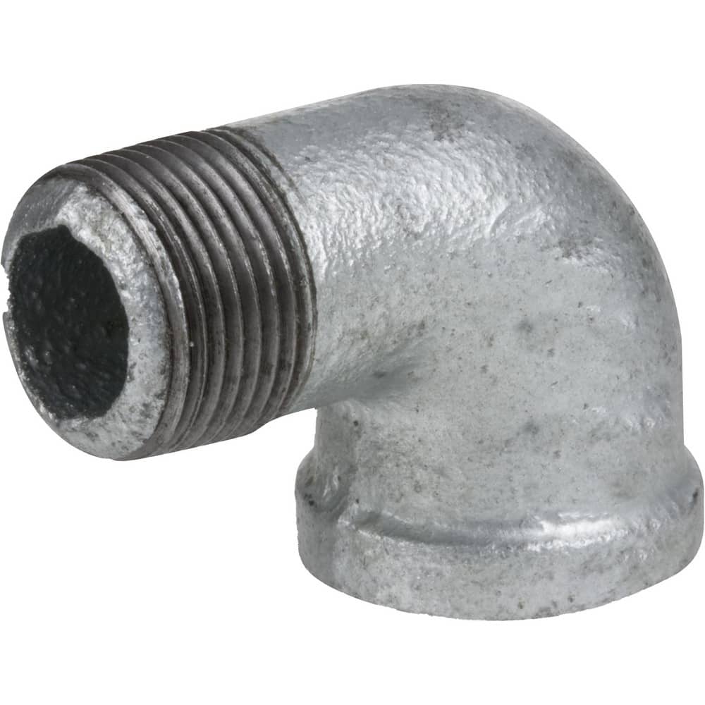 Galvanized Pipe Fittings; Material: Galvanized Malleable Iron; Fitting Shape: 90 ™ Elbow; Thread Standard: NPT; End Connection: Threaded; Class: 150; Lead Free: Yes; Standards: ™ASME ™B16.3; ™ASME ™B1.20.1; ASTM ™A197
