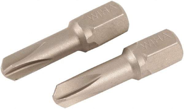 Wiha - 1/4" Drive, #4 Torq-Set Screwdriver Bit - 25mm OAL - Benchmark Tooling