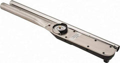 Proto - 3/4" Drive Dial Torque Wrench - 600 Ft/Lb Torque, 46-1/2" OAL, 10 Ft/Lb Graduation, Fixed Head - Benchmark Tooling