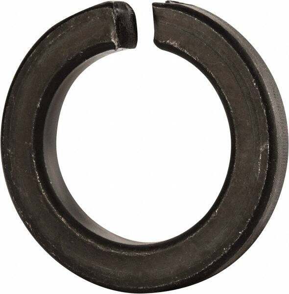 Value Collection - 1-5/8", 1.633" ID, 0.389" Thick Split Lock Washer - Grade 8 Spring Steel, Uncoated, 1.633" Min ID, 1.663" Max ID, 2.553" Max OD - Benchmark Tooling
