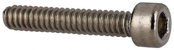 Value Collection - #4-40 UNC Hex Socket Drive, Socket Cap Screw - Grade 316 Stainless Steel, 5/8" Length Under Head - Benchmark Tooling