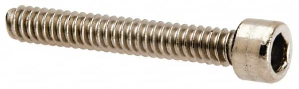 Value Collection - #4-40 UNC Hex Socket Drive, Socket Cap Screw - Grade 316 Stainless Steel, 3/4" Length Under Head - Benchmark Tooling
