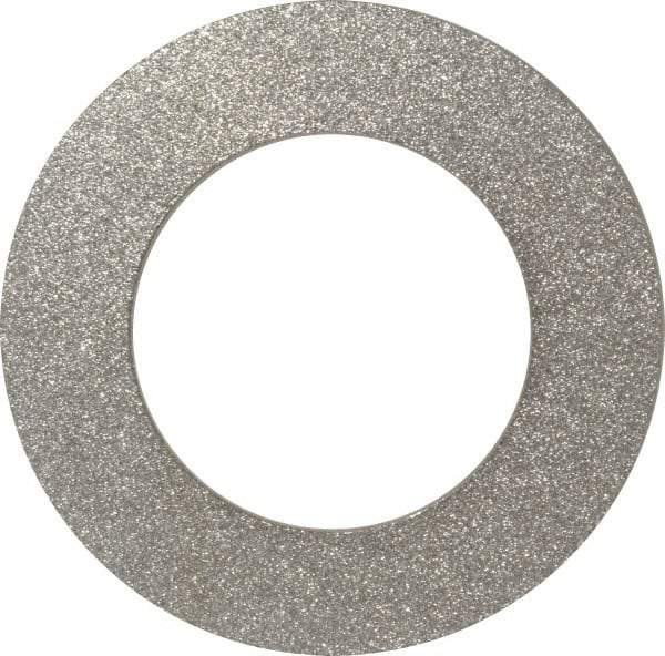 Made in USA - 5" Diam x 3" Hole x 1/4" Thick, 90/100 Grit Surface Grinding Wheel - Diamond, Coarse Grade - Benchmark Tooling