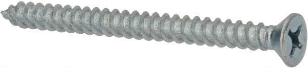 Value Collection - #14 Flat Head Phillips Sheet Metal Screw - Steel, 3" OAL, Grade 2 - Benchmark Tooling