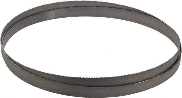 Lenox - 10 to 14 TPI, 10' Long x 3/4" Wide x 0.035" Thick, Welded Band Saw Blade - Bi-Metal, Toothed Edge, Modified Raker Tooth Set, Flexible Back, Contour Cutting - Benchmark Tooling